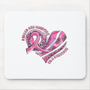 Tapis De Souris 3 ans et compter Je suis un survivant Cancer du se