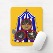 Tapis De Souris 3 Cercles - (Avec souris)