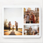 Tapis De Souris 3 Collage photo Modèle personnalisé (Devant)