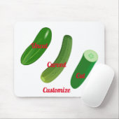 Tapis De Souris 3 concombres Thunder_Cove (Avec souris)