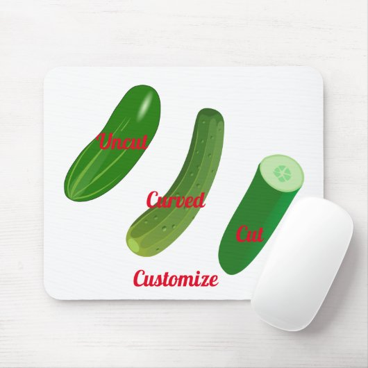 Tapis De Souris 3 concombres Thunder_Cove (Avec souris)
