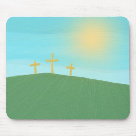 Tapis De Souris 3 Croix (Devant)