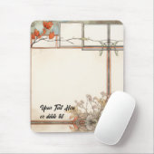 Tapis De Souris 3 écriteaux fleurs sauvages et fleurs rouges des a (Avec souris)