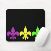 Tapis De Souris 3 Fleur De Lis (Avec souris)