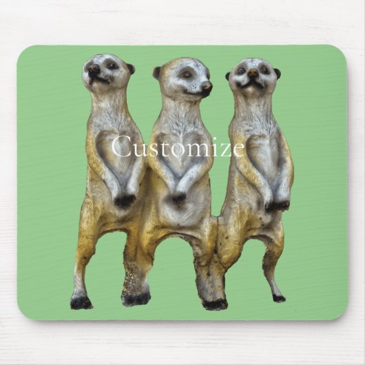 Tapis De Souris 3 Meerkats debats Thunder_Cove (Devant)