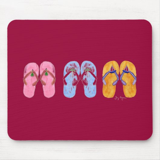 Tapis De Souris 3 paires de bascules Mousepad (Devant)