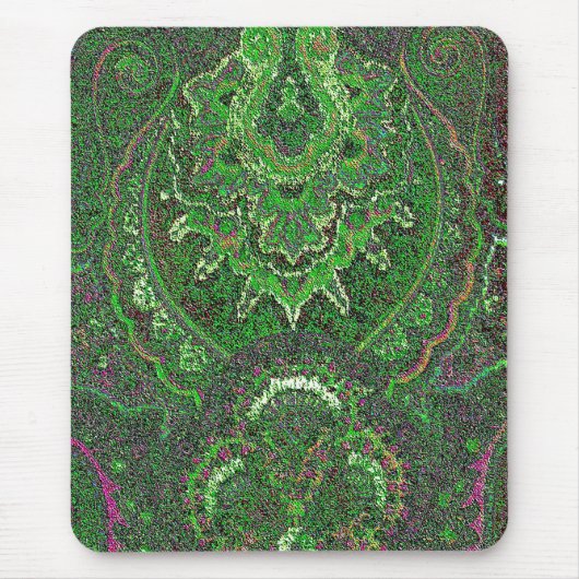 Tapis De Souris 3 Paisley Mega Neg (Devant)