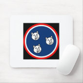 Tapis De Souris 3 Petits Tn Pigs Funny Bbq (Avec souris)