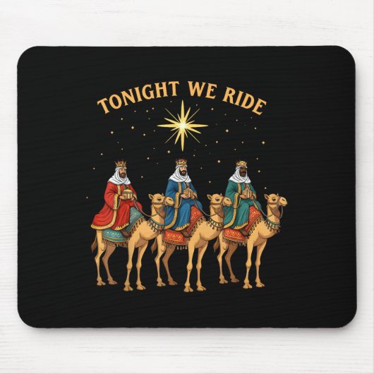 Tapis De Souris 3 Wise Men Tonight We Ride Christmas (Devant)