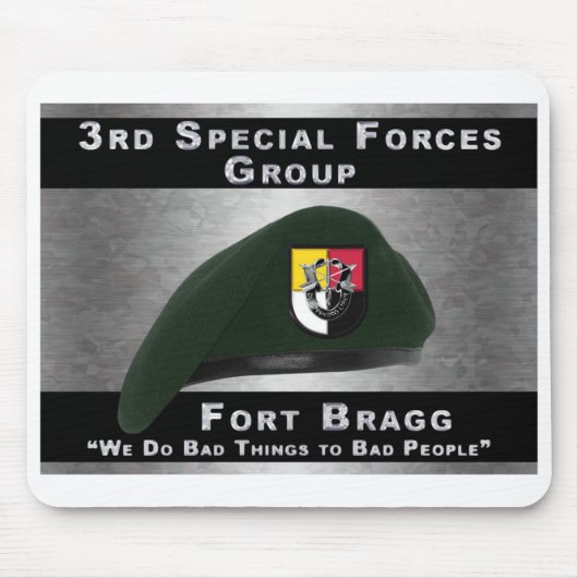 Tapis De Souris 3e carte-cadeau de groupe des forces spéciales (Devant)