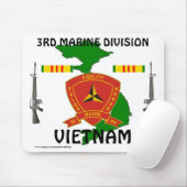Tapis De Souris 3e division maritime Vietnam Mousepad 1/seconde (Avec souris)