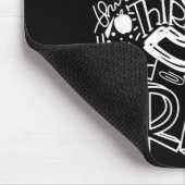 Tapis De Souris 3e équipe de typographie de 3e année Enseignant po (Coin)