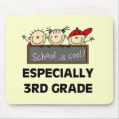 Tapis De Souris 3ème L'école primaire est les T-shirts et les (Devant)