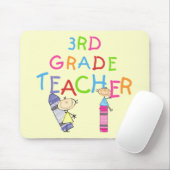 Tapis De Souris 3èmes T-shirts et cadeaux de professeur de (Avec souris)