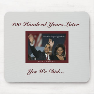 Tapis De Souris 400 ans Obamas Mousepad