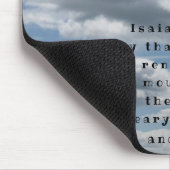 Tapis De Souris 40:31 d'ISAÏE (Coin)