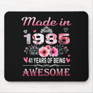 Tapis De Souris 41e anniversaire fait en 1985 41 ans d'être génial