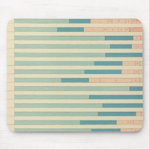 Tapis De Souris 43 Professions par couleur, nationalité 1890