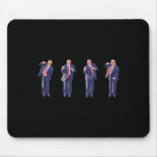 Tapis De Souris 45 Danse Donald Trump 47e Président Trump
