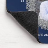 Tapis De Souris 45e anniversaire du Mariage - AJOUTER PHOTO Sapphi (Coin)