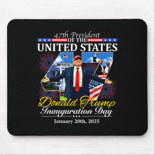 Tapis De Souris 47 Jour de l'investiture du président Donald Trump