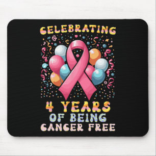 Tapis De Souris 4 Ans Sans Cancer Cancer Cancer Du Sein Cancer