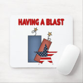 Tapis De Souris 4 juillet (Avec souris)