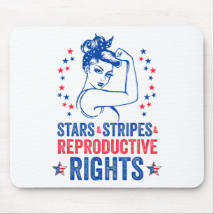 Tapis De Souris 4 juillet Chemise Patriotique Stars Reproduire