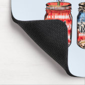 Tapis De Souris 4 juillet | Dieu béni l'Amérique (Coin)