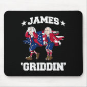 Tapis De Souris 4 juillet James Madison Griddy James Griddin (Devant)