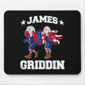 Tapis De Souris 4 juillet James Madison Griddy James Griddin 1 (Devant)