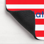 Tapis De Souris 4 juillet jour de l'indépendance ajouter nom texte (Coin)