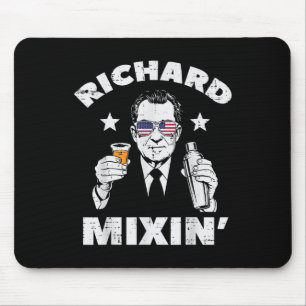 Tapis De Souris 4 juillet Richard Mixin Nixon Président Patriot