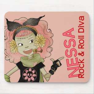 Tapis De Souris 4 petits monstres - Nessa