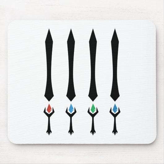 Tapis De Souris 4 pierres (Devant)