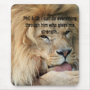 Tapis De Souris 4h13 de Phil de vers de bible d'écriture sainte d