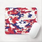 Tapis De Souris 4th of July, Independence day, Camouflage Beige (Avec souris)