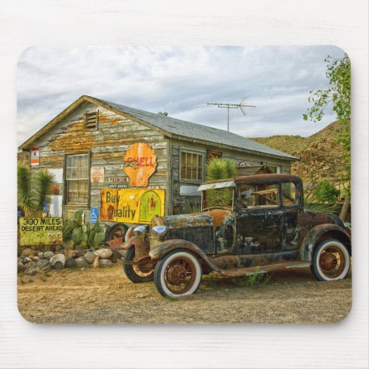 Tapis De Souris 500 kilomètres de désert en amont de Mousepad (Devant)