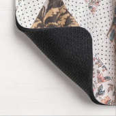 Tapis De Souris 53 : Détail d'un édredon de patchwork fait par Mme (Coin)