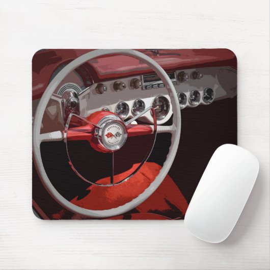 Tapis De Souris '54 Corvette (Avec souris)