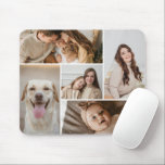 Tapis De Souris 5 Photo Collage Modèle Personnalisé<br><div class="desc">5 Photo Collage Modèle Personnalisé Personnalisé Personnalisé Design moderne et élégant collage - idéal pour le don ou comme cadeau pour vous-même</div>