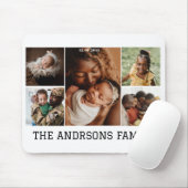 Tapis De Souris 5 photo collage Mousepad (Avec souris)