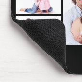 Tapis De Souris 5 sections Photo personnalisée Simple cadre noir é (Coin)