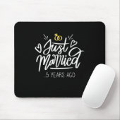 Tapis De Souris | 5e anniversaire du Mariage (Avec souris)