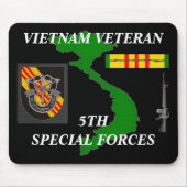 Tapis De Souris 5e Force spéciale Vietnam Mousepad 2/b (Devant)