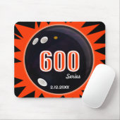 Tapis De Souris 600 Bowling Series, Black Ball avec Red Graphics, (Avec souris)