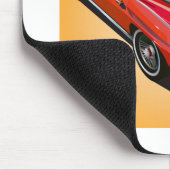 Tapis De Souris 63 Fractionner la fenêtre Redon Jaune (Coin)