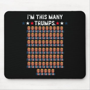 Tapis De Souris 65e anniversaire Je suis ce grand succès pour Trum