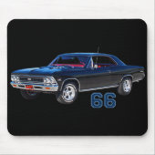 Tapis De Souris 66 Chevy Chevelle solides solubles Mousepad (Devant)