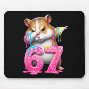 Tapis De Souris 67 Animaux Drôle 67 Brainrot Jeunesse Enfants Hams